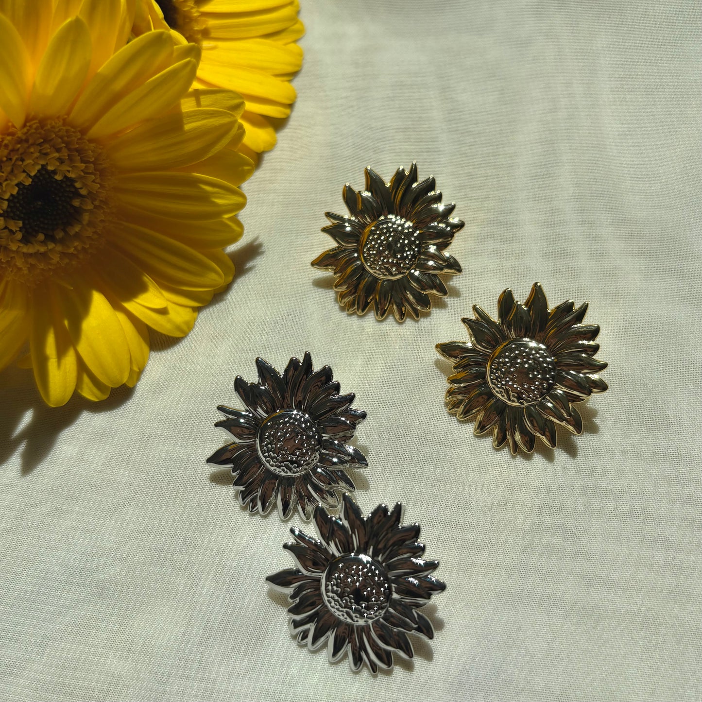 Sunflowers (zilver of goud)
