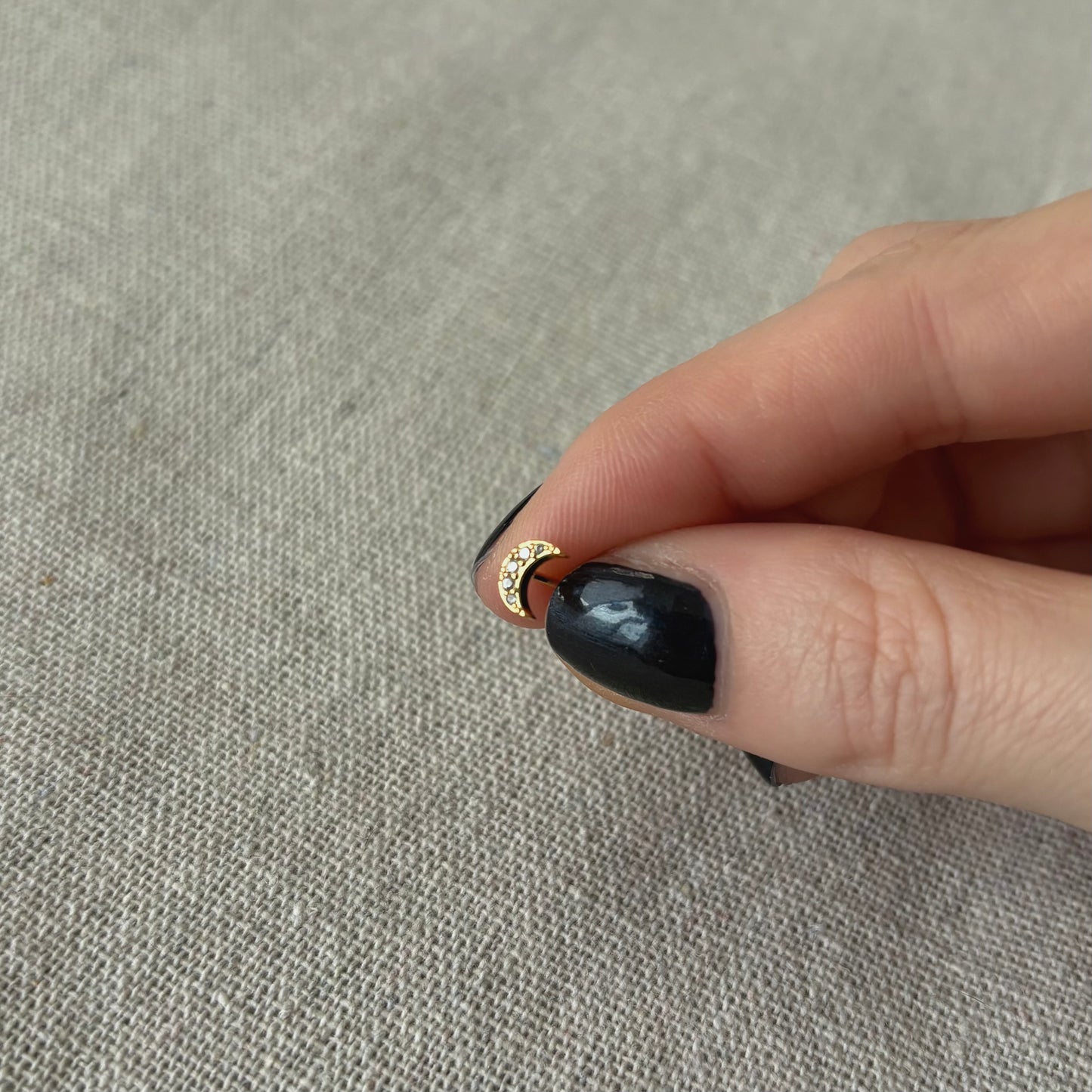 Moon Mini Stud (per stuk)