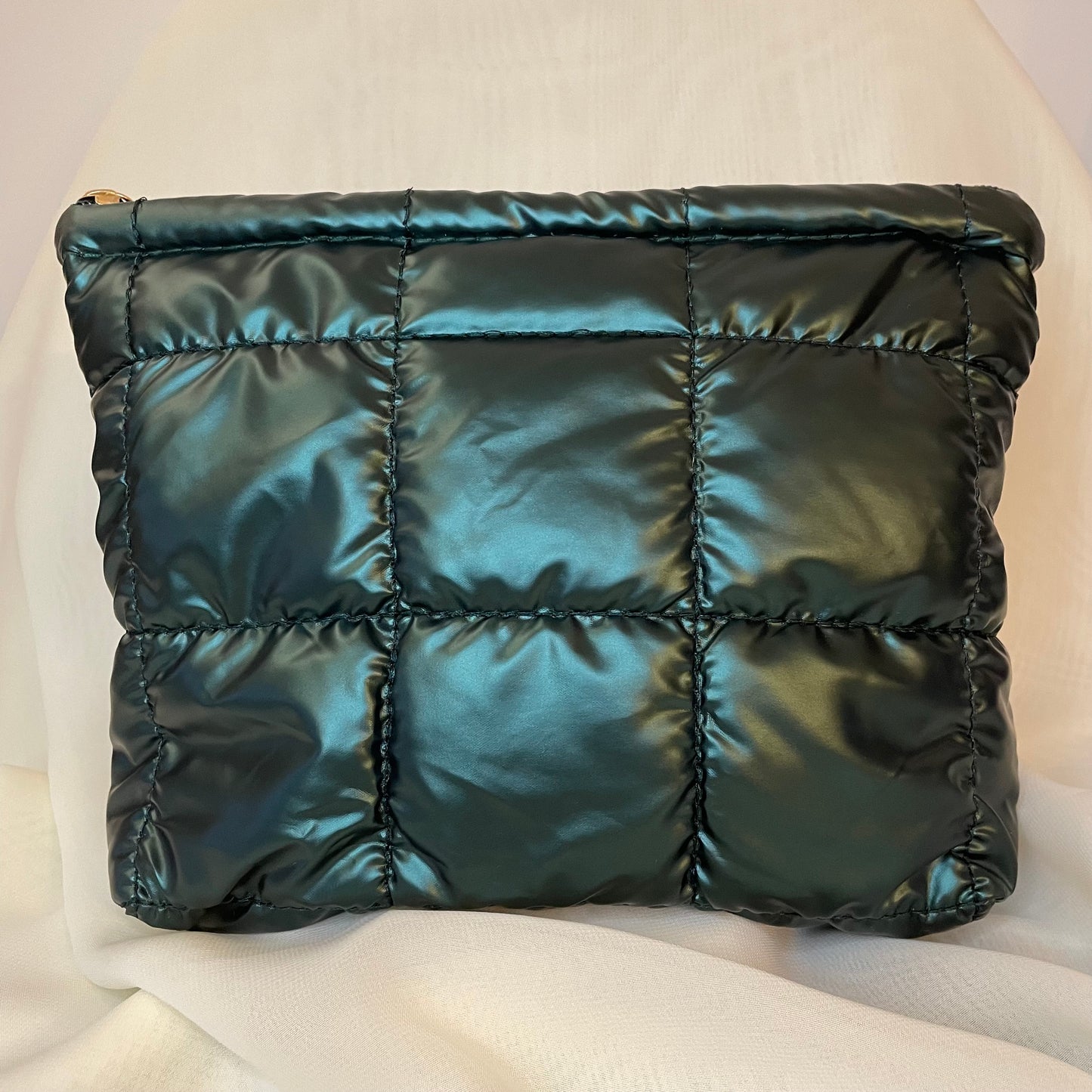 Cushion Pouch Emerald Green