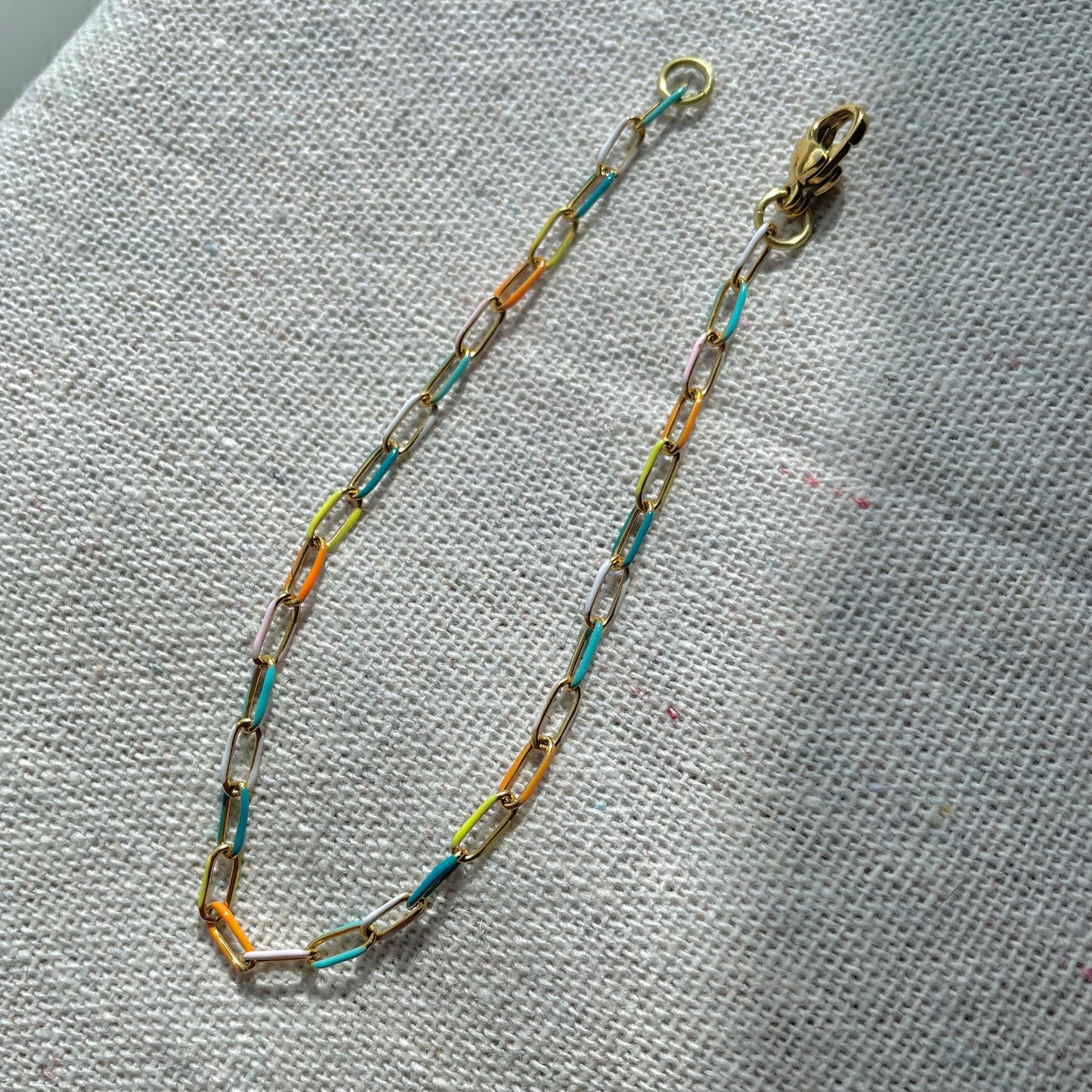 Tiny Rainbow Bracelet