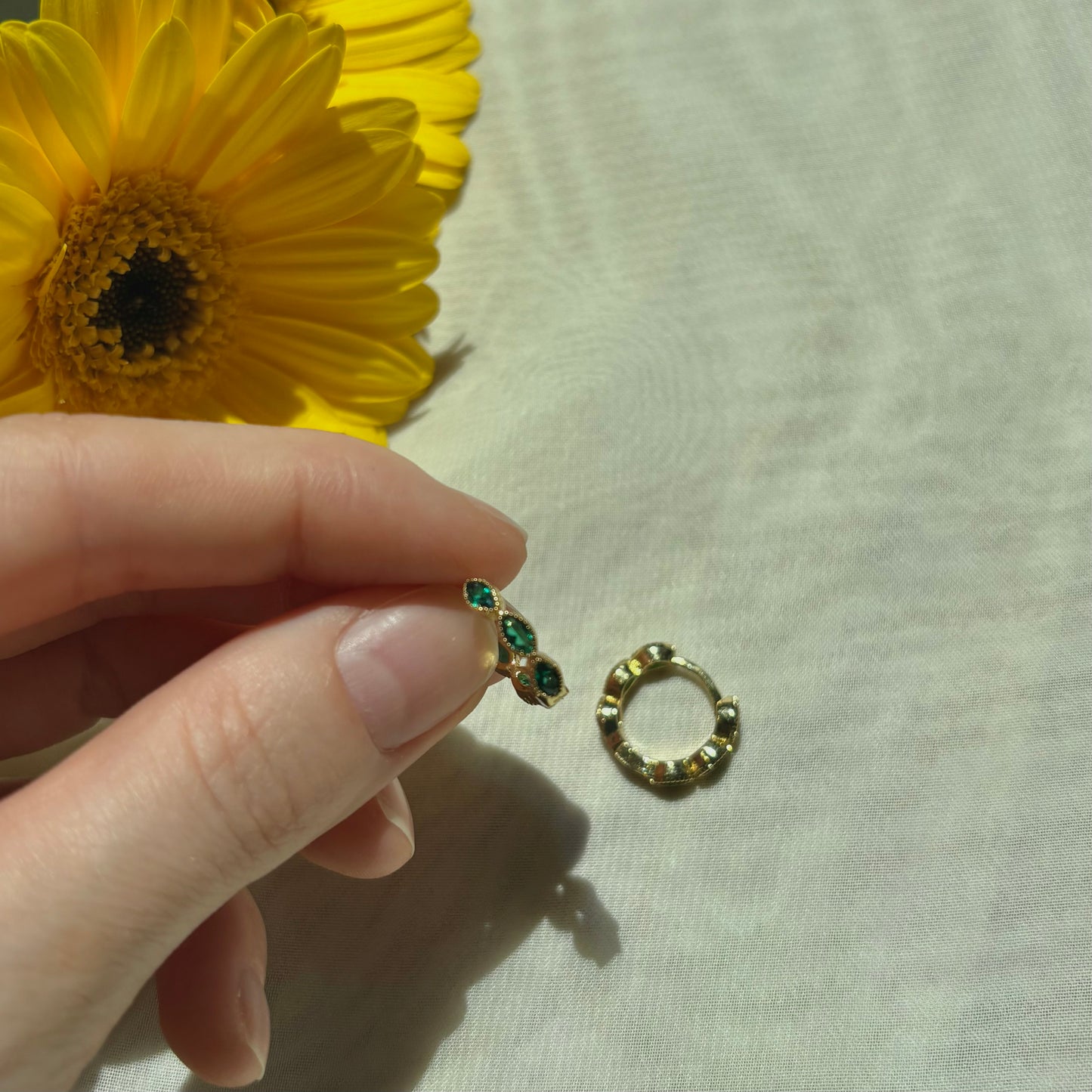 Little Green Hoops