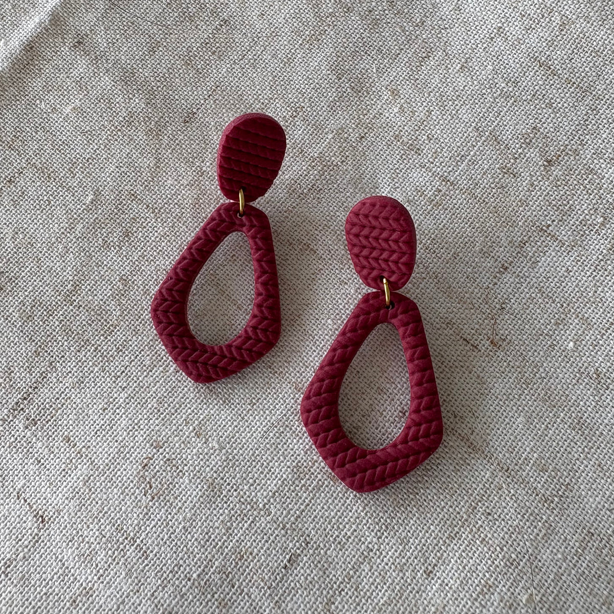 Cosy Sweater Burgundy Big