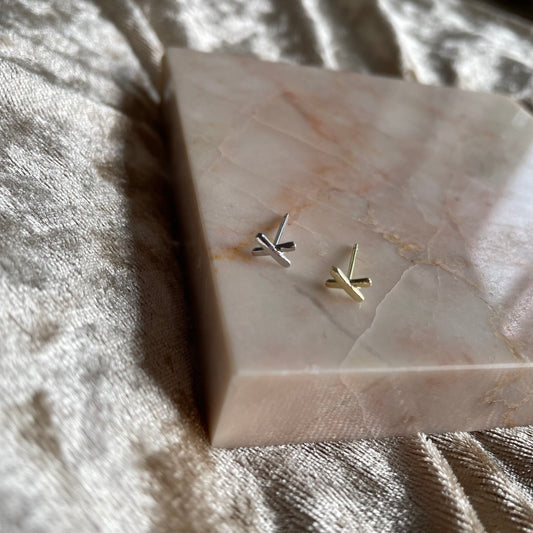Mini stud Croix