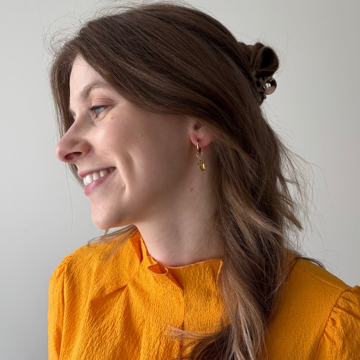 Asymmetric Yellow Hoops