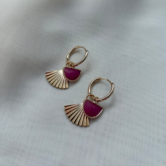 Rosy Meadow Hoops (laatste paar)