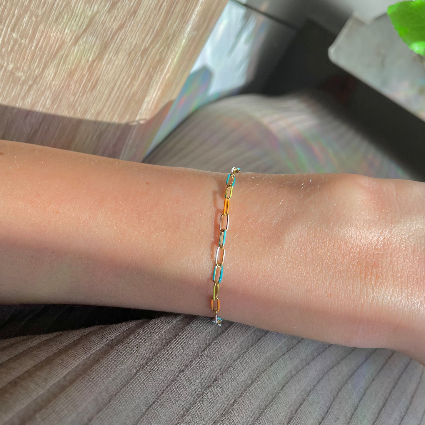 Tiny Rainbow Bracelet